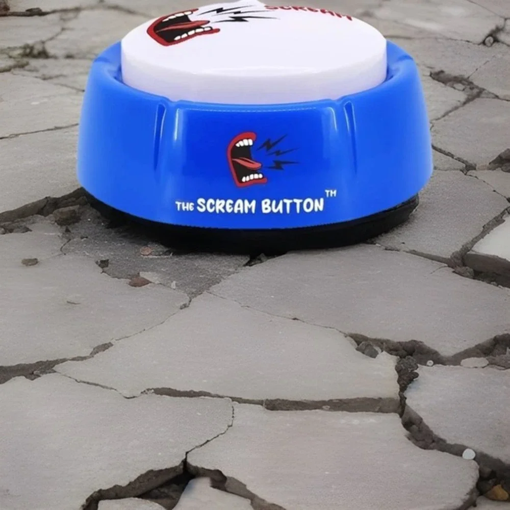 5 Pack Talkie Toys Products The Scream Button - Man and Woman Voice
